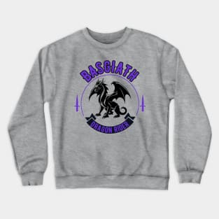 Basgaith Dragon Rider Purple Crewneck Sweatshirt